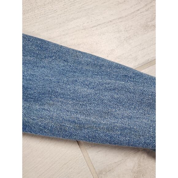 Vintage Disney Pocahontas Denim Embroidered Girls Jean Jacket Size 9/10 Patches - Picture 10 of 10